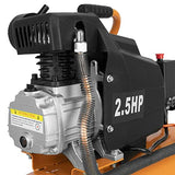 ▶ Compresora Aire Tanque Compresor Lubricado Motor 2.5 HP 25 L