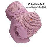 ▶ HANDLANDY  Guantes de jardinería de Piel para Mujer, Ajuste cómodo de Malla 3D, Resistentes a los arañazos, Guantes de Trabajo para jardinería o poda de Rosas, Rosado, Large