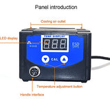▶ Digital Estaciones de Soldadura Temperatura Ajustable Interruptor de Soldadura de Hierro 110V DIY Herramienta de Soldadura Eléctrica