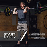 ▶ Cinturón de protección Lumbar para Levantamiento de Pesas, Soporte Lumbar, Ideal para Sentadillas, Peso Muerto, Zancadas, Cinturón Personalizable con Espacio para Parches, 3 Colores, 4 Tallas (M, Verde)