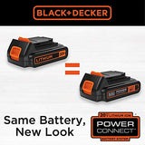 BLACK+DECKER LDX220C Talador, 20 Volts, Inalámbrico