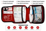 Kit de primeros auxilios profesional de 200 piezas para el hogar, el coche o el trabajo: Suministros médicos de emergencia para camping, caza, senderismo al aire libre y supervivencia