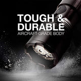 🔦 Linterna recargable Energizer.- Linterna táctica LED, súper brillante, alta luminosidad, uso para suministros de huracanes, kit de supervivencia, accesorios de camping, linternas LED ultrarresistentes y resistentes al agua