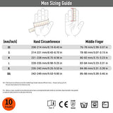 ▶ Guantes de jardinería  de Trabajo y Jardinería con Revestimiento de Nitrilo (Tamaño 7/S, Negro, NT2110)