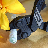 ▶ KNIPEX Comfort Grip - Corte de cerrojo de alto apalancamiento en ángulo