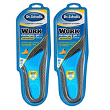 ▶ DR SCHOLL'S Work - Plantillas de gel para masaje, N/A, Paquete con 2