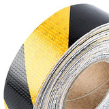 ▶ Cinta Reflectante de Seguridad Cinta Adhesiva de 2"x 16ft para escalones de escaleras Instalaciones de Transporte por Carretera Vehículos Naves Canal de Escenario de Calles (5CM x 5M)
