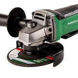 ▶ METABO Esmeriladora o Amoladora angular | 4-1/2 pulgadas | 18 V inalámbrico | Solo herramienta, sin batería, motor sin escobillas | G18DBALQ4 Metabo HPT
