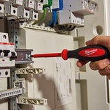 ▶ MILWAUKEE  Hand Tools - Juego de destornilladores VDE, 7 piezas SL/PH/PZ/Tester