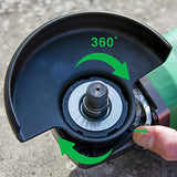 ▶ METABO Esmeriladora Amoladora angular, 4.5 pulgadas, 10.5 amperios, interruptor lateral | G12SA4