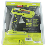 ▶ RYOBI  Pistola de pegamento caliente inalámbrica Ryobi P305 One + 18V de iones de litio con 3 barras de pegamento multiusos (batería no incluida / herramienta eléctrica solamente)