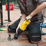 ▶ Rodilleras profesionales para el trabajo, rodilleras de apoyo resistentes con cojín de gel y correas antideslizantes para construcción, pisos, jardinería, limpieza, azulejos