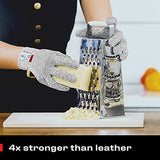 ▶ Guantes resistentes a cortes: protección de alto rendimiento de nivel 5, aptos para uso alimentario. Talla pequeña. ¡Incluye libro electrónico gratuito!