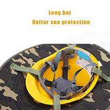 ▶ Sombrero de ala Grande Sombrero Duro Seguro Laboral Protector Solar Hombres Y Mujeres En El Sitio Varios Colores Disponibles Resisten Los Rayos UV Cascos de ABS De Alta Resistencia Construcción