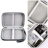 ▶ DREMEL - Funda compatible con Lite 7760 N/10 4 V, kit de herramientas giratorias multiusos, organizador de bolsa de almacenamiento duro para cable de carga USB y juego de accesorios (solo caja)