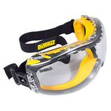 ▶ Gafas de seguridad DEWALT DPG82-11/DPG82-11CTR con corrector transparente, antivaho y doble molde