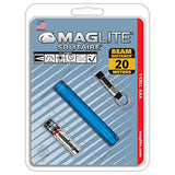 ▶ MAGLITE   Solitaire.- Linterna incandescente (1 celda), Color Azul