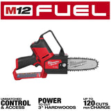 ▶ MILWAUKEE Sierra de podar de 6 pulgadas (solo herramienta) Milwaukee Electric Tools 2527-20 M12 -