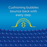 ▶ DR. SCHOLL'S Plantillas flotantes en el aire para hombres, insertos de zapatos que alivian los pies cansados y dolorosos con comodidad todo el día, para hombres 8-14