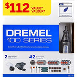 ▶ DREMEL -  Kit de herramientas giratorias con cable de una sola velocidad serie 100