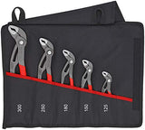 ▶ KNIPEX Juego de 5 alicates Cobra en rollo de herramientas