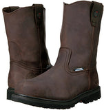 Skechers Botas de trabajo Ruffneck para hombre, Café Oscuro, 13 US