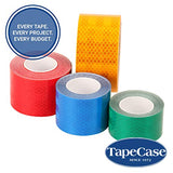 TapeCase White Micro Prismatic Sheeting Reflective Tape Converted from 3M 3430, 0.25" x 5 yd