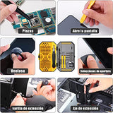 ▶ Juego de Destornilladores 145 en 1- Destornilladores de Precisión Extraíble Profesional Magnética Kit de Herramientas de Reparación para Teléfono/NS SWITCH/PS4/Consola de juegos/Electrónica etc.