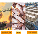 ▶ Guantes Antiestáticos de nailon blancos antideslizantes  de poliuretano, aptos para mecanizado, montaje electrónico, automóvil, construcción de sitios, carga y descarga (20 unidades)