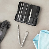 ▶ Juego de brocas y cincel, 6 piezas Marca Amazon - Denali Masonry SDS-Plus