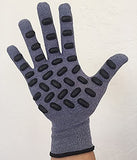 Artículo útil japonés, guantes interiores con cojines para reducir las vibraciones. Guantes antivibración (medianos)