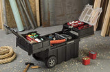 ▶ Caja de Herramientas portátil de plástico con Mango Extensible KETER Masterloader