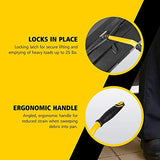 Rubbermaid Commercial Products Pala maximizadora de escombros con gancho de soporte, Negro
