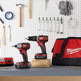 Milwaukee M4 2697-22CT Combo de Rotomartillo 1/2" 18V con Pistola de Impacto 1/4" 18V y Bolsa con 1 Bat 18V M18 y Carg
