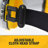 ▶ Gafas de seguridad DEWALT DPG82-11/DPG82-11CTR con corrector transparente, antivaho y doble molde