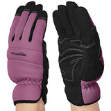 ▶ Guantes jardinería trabajo  para mujer, guantes de jardinería, morados, talla M