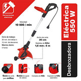Desbrozadora y orilladora Eléctrica, 550 W Santul