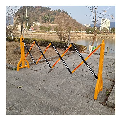 ▶ Puerta De Seguridad Plegable, Valla De Tráfico En Expansión, Barricada De Plástico Industrial, Control De La Multitud, Adecuado para Hospitales, Depósitos, Garajes