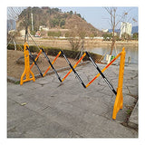 ▶ Puerta De Seguridad Plegable, Valla De Tráfico En Expansión, Barricada De Plástico Industrial, Control De La Multitud, Adecuado para Hospitales, Depósitos, Garajes