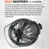 ▶ Casco de Seguridad Casco de Seguridad Ajustable de Aluminio Casco de Trabajo Casco para Exteriores La Parte Superior es más Segura y eficaz para Evitar pinchazos