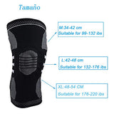 SEEKVER rodillera deportiva Ajustable,Gel de sílice Rodilleras anticolisión, Alta Elasticidad Suave Set de Rodilleras,para Correr, Jumper, basquetball, y Actividades Deportivas，Prevenir el Dolor de Rodilla(un par,M)