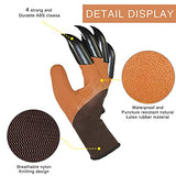 ▶ Guantes Jardinería  con garras de los dedos – Guantes de jardín transpirables para mujer, accesorios frescos para suministros de jardinería, herramientas de mano de jardinería de goma para excavar, plantar