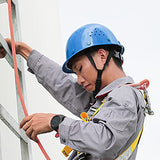 ▶ Casco Industrial de Protección de Seguridad Casco de Construcción al Aire Libre Casco Transpirable para Trabajadores de la Construcción
