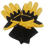 ▶ Guantes de soldador  resistentes al calor extremo y al fuego con costuras de Kevlar, guantes perfectos para soldadura/horno/parrilla/barbacoa/chimenea/estufa/soporte para olla/soldador tigre/manipulación de animales