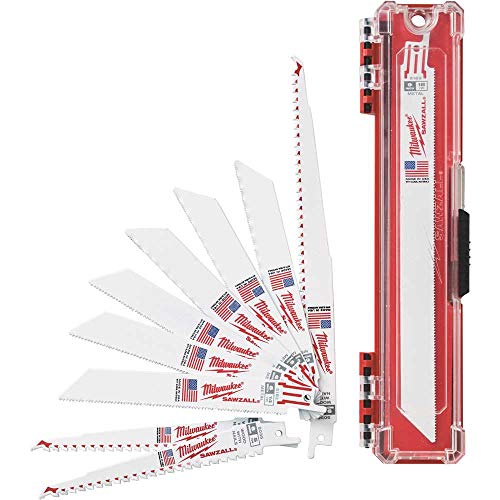▶ MILWAUKEE  Recip Juego de hojas de sierra, TPI 14, 24, 5, 18, 5, color blanco