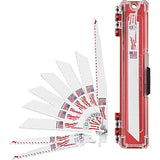 ▶ MILWAUKEE  Recip Juego de hojas de sierra, TPI 14, 24, 5, 18, 5, color blanco