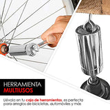 ▶ Redlemon Juego de Herramientas de Dado Hexagonal Universal, Matraca y Extensión, Ajustable a Tuercas y Tornillos de 1/4 Hasta 3/4 de Pulgada, Ideal para Reparaciones de Auto, Bicicleta y Hogar Multiusos