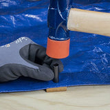 ▶ GENERAL TOOLS  Kit de ojales de 3/8"-1/2" – Ojales de latón macizo inoxidables para reparación de lonas, lienzos de refuerzo y anillos de tela