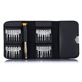 ▶ Juego Destornilladores Precisión Magnético 25 en 1 Set de Destornilladores Electrónica Mini Herramientas Reparación Desarmadores Precision para Celulares iPhone Reloj PS4 Cámara Computadoras