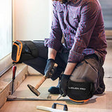 ▶ Rodilleras profesionales para el trabajo, rodilleras de apoyo resistentes con cojín de gel y correas antideslizantes para construcción, pisos, jardinería, limpieza, azulejos